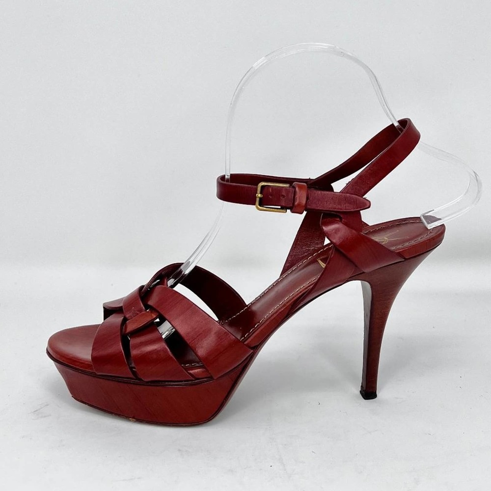 YSL Saint Laurent Tribute Platform Sandal SIze  38.5